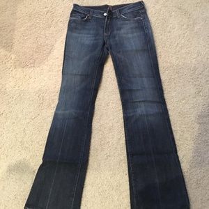 Seven for All Mankind Bootcut Jeans 28